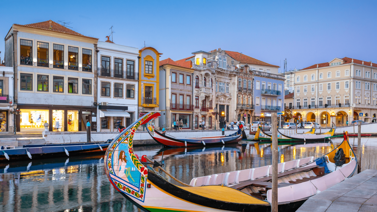 Aveiro pilsētas skats