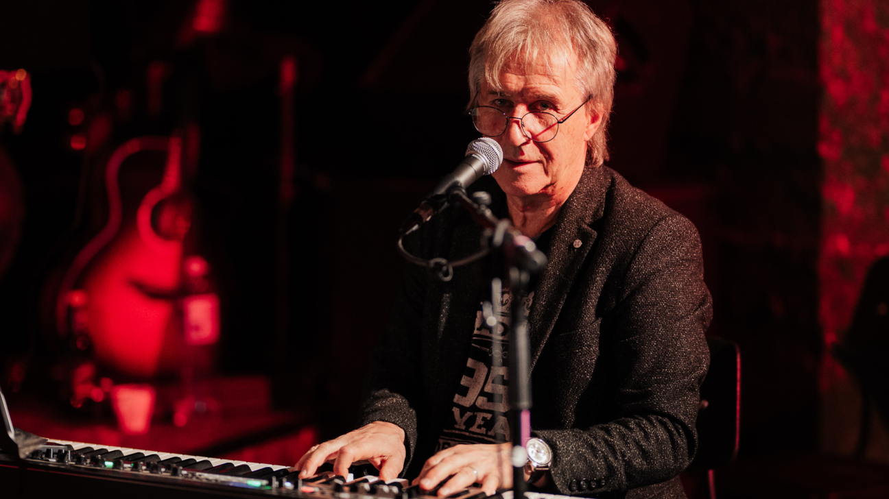 Latviešu komponists, pianists un aranžētājss Uldis Marhilevičs