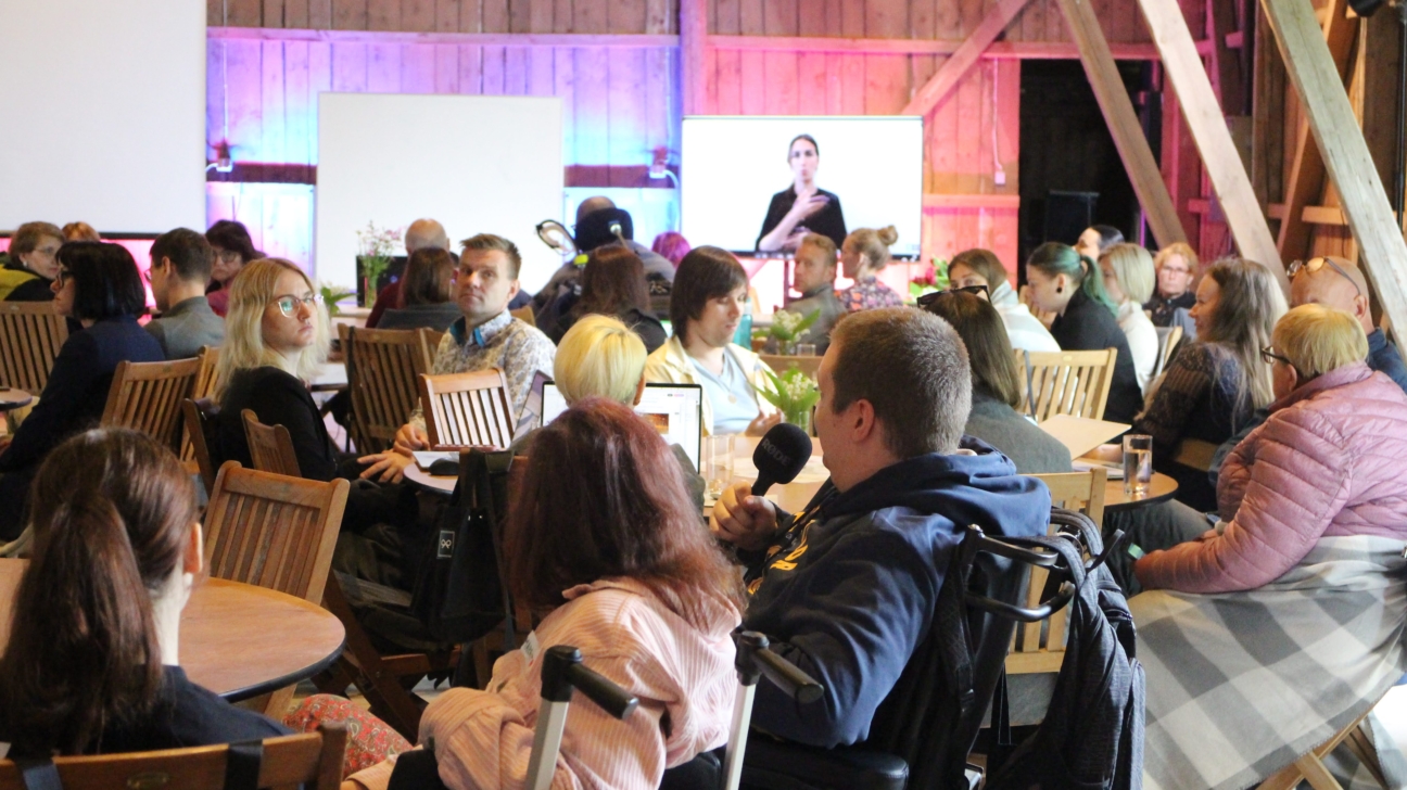 piekļūstamības konferencē "Pieejamības diena" Tartu, Igaunijā piedalās Liepāja 2027 komanda