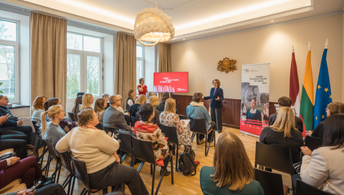 The programme of “Liepāja – European Capital of Culture 2027” presented in Vilnius, the capital of Lithuania