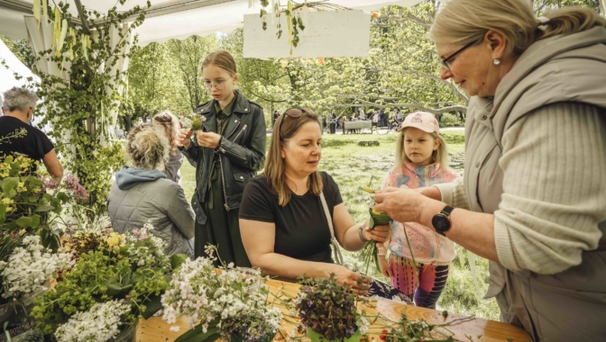 The “Skills Market” Activities of the Liepāja 2027 Project Continue at the Līvas Village Festival