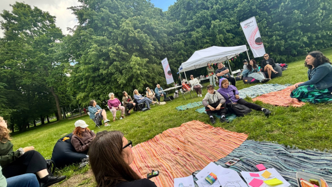 Ezerkrasts Picnic becomes a new community tradition in Liepāja