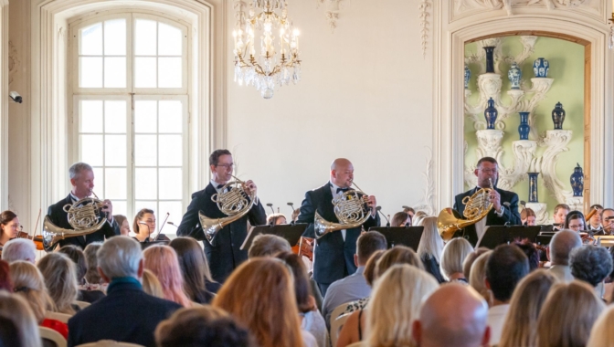 Liepāja horn quartet. South kurzeme music festival “Rimbenieks”
