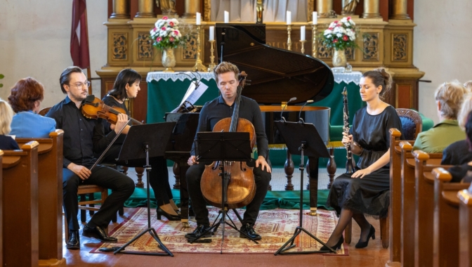 Wind quartet. South kurzeme music festival “Rimbenieks”